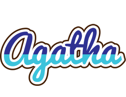 Agatha raining logo