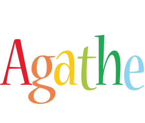 Agathe birthday logo