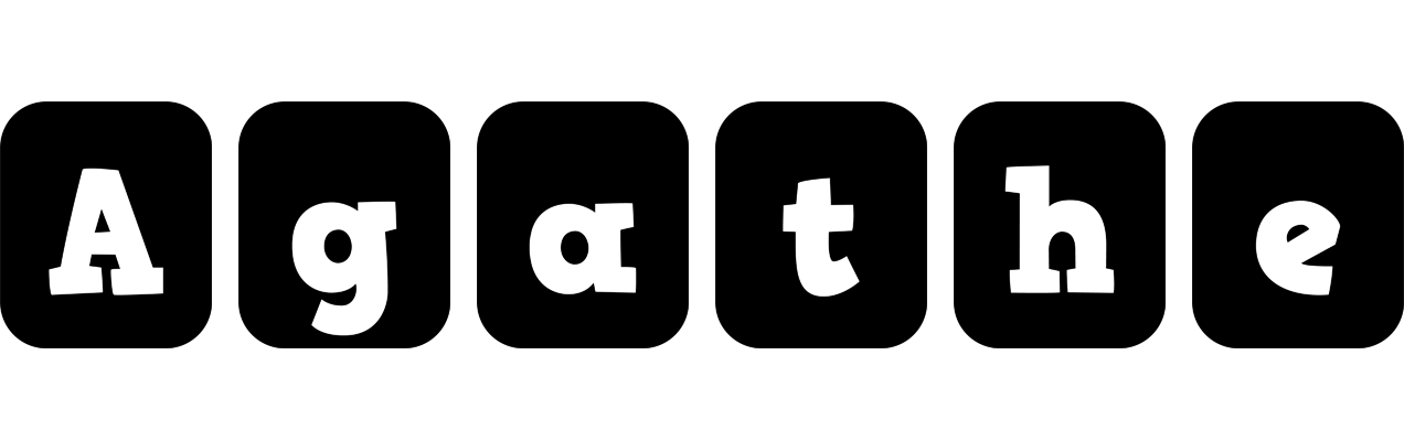 Agathe box logo