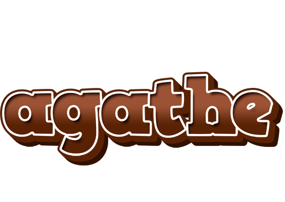 Agathe brownie logo