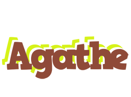 Agathe caffeebar logo