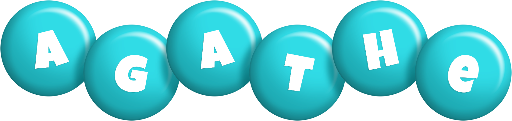 Agathe candy-azur logo