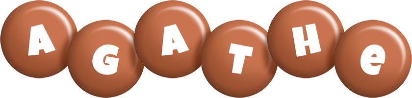 Agathe candy-brown logo