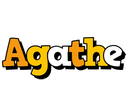 Agathe cartoon logo