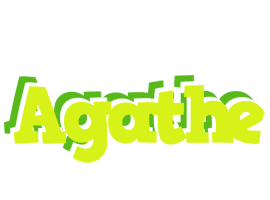 Agathe citrus logo