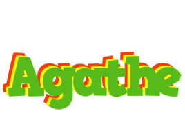 Agathe crocodile logo