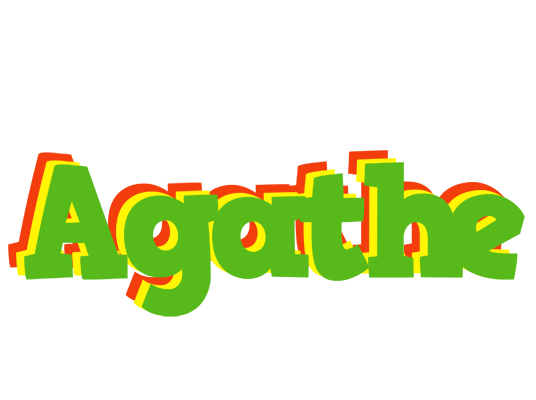 Agathe crocodile logo