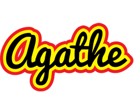 Agathe flaming logo