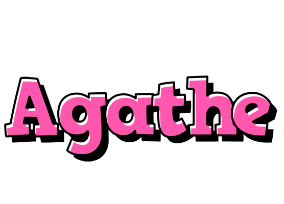 Agathe girlish logo