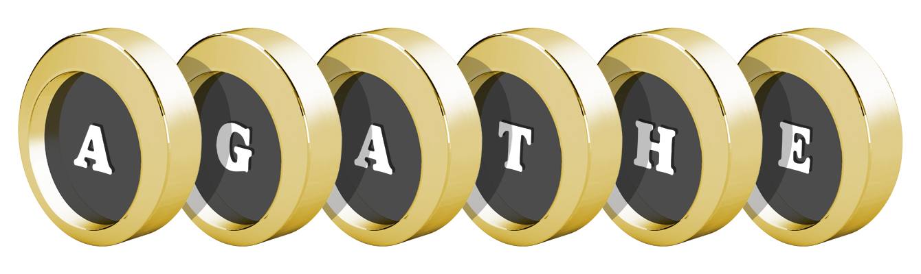Agathe gold logo