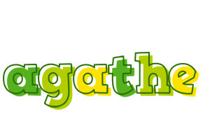 Agathe juice logo