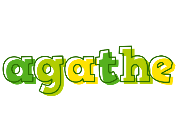 Agathe juice logo