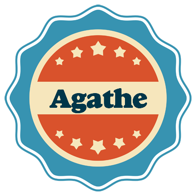 Agathe labels logo