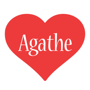 Agathe love logo