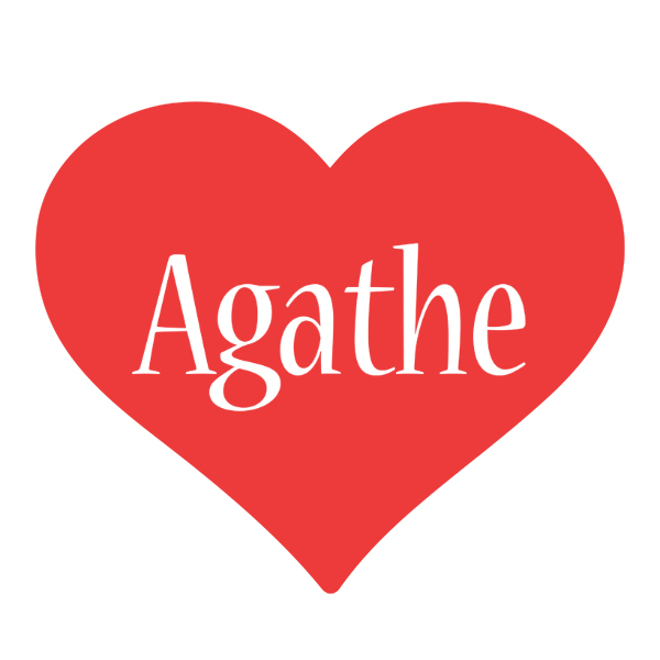 Agathe love logo