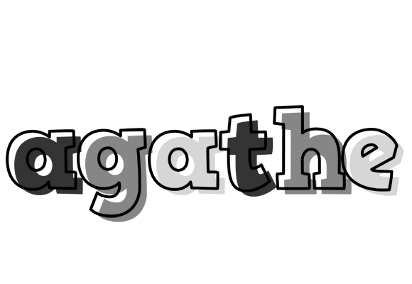 Agathe night logo