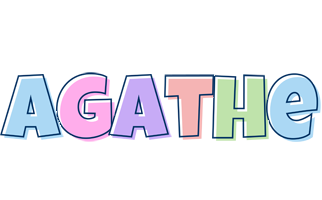 Agathe pastel logo