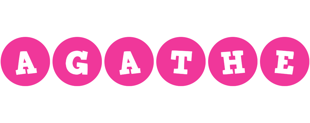 Agathe poker logo