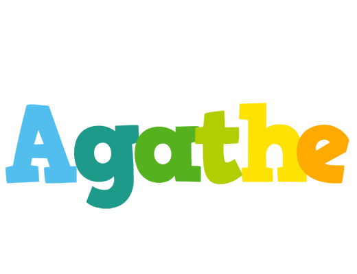 Agathe rainbows logo