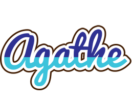 Agathe raining logo