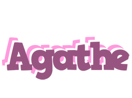 Agathe relaxing logo