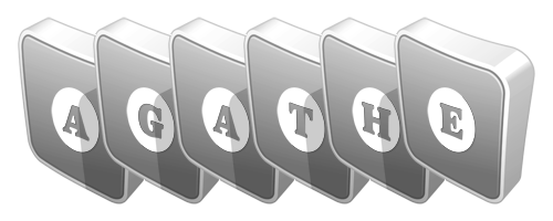 Agathe silver logo