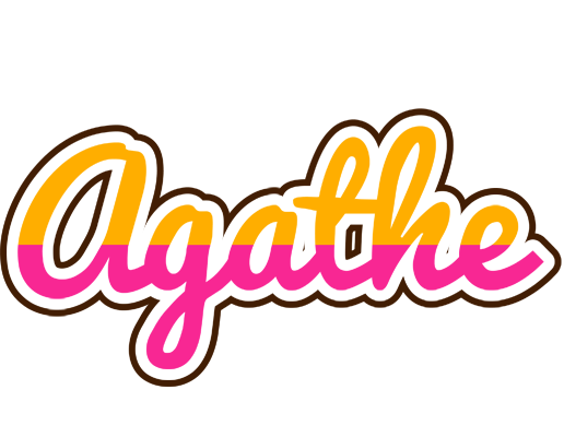 Agathe smoothie logo