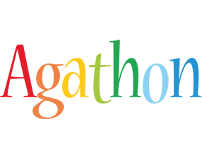 Agathon birthday logo