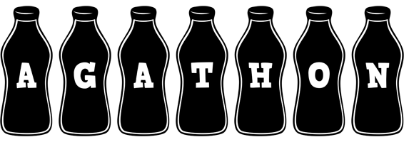 Agathon bottle logo