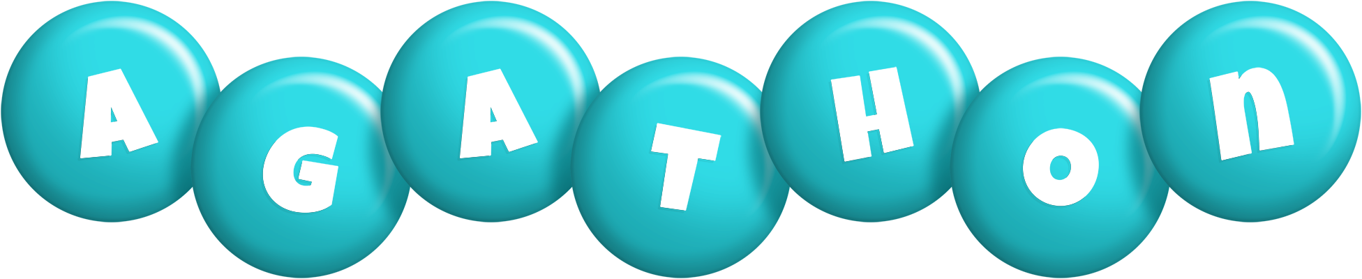 Agathon candy-azur logo