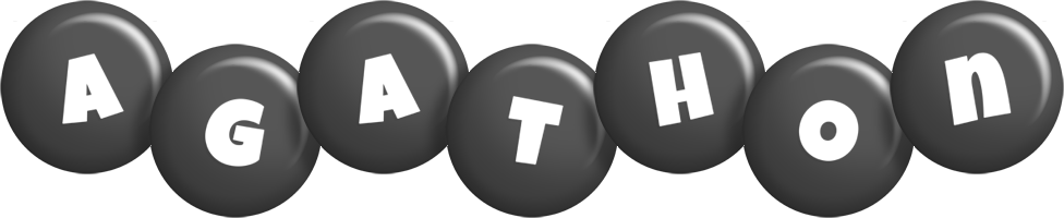 Agathon candy-black logo