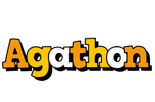 Agathon cartoon logo