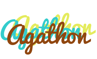 Agathon cupcake logo