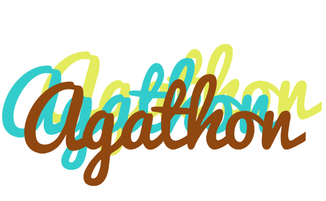 Agathon cupcake logo