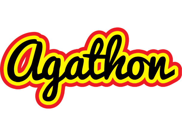 Agathon flaming logo