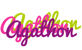 Agathon flowers logo