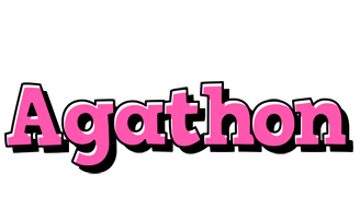 Agathon girlish logo