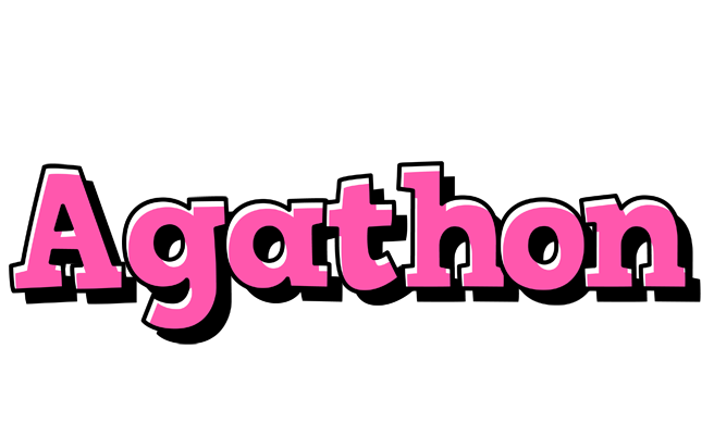 Agathon girlish logo