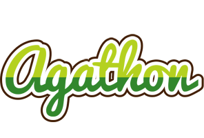 Agathon golfing logo