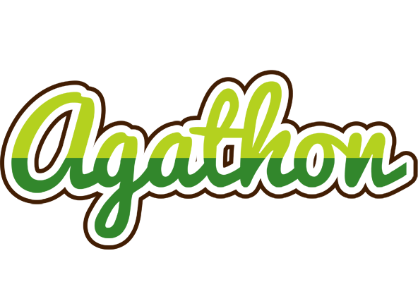 Agathon golfing logo