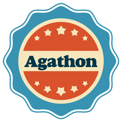 Agathon labels logo