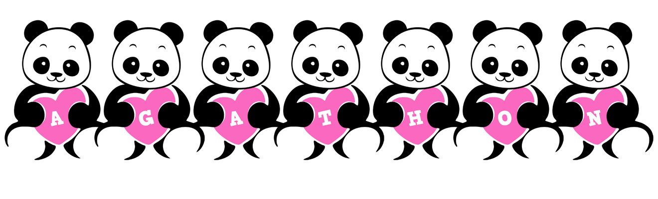 Agathon love-panda logo