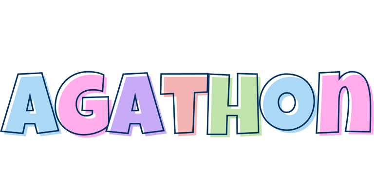 Agathon pastel logo