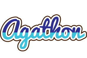 Agathon raining logo