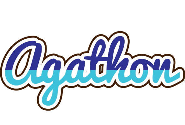 Agathon raining logo