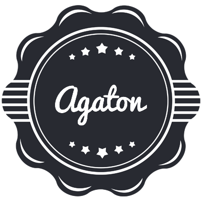 Agaton badge logo