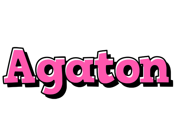 Agaton girlish logo