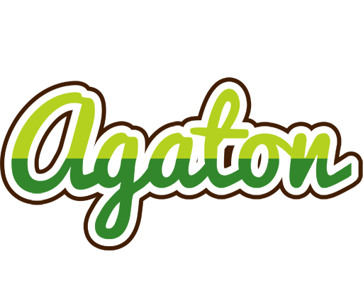 Agaton golfing logo