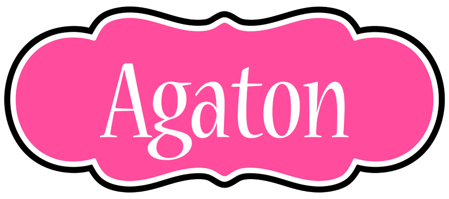 Agaton invitation logo