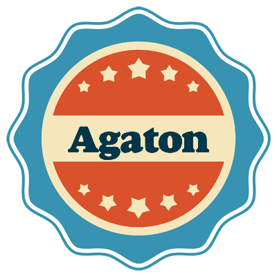 Agaton labels logo